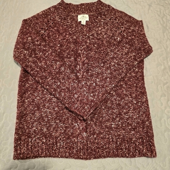 St. John's Bay Women's Cable Knit Sweater‎ - Size Petite Medium - Picture 2 of 10